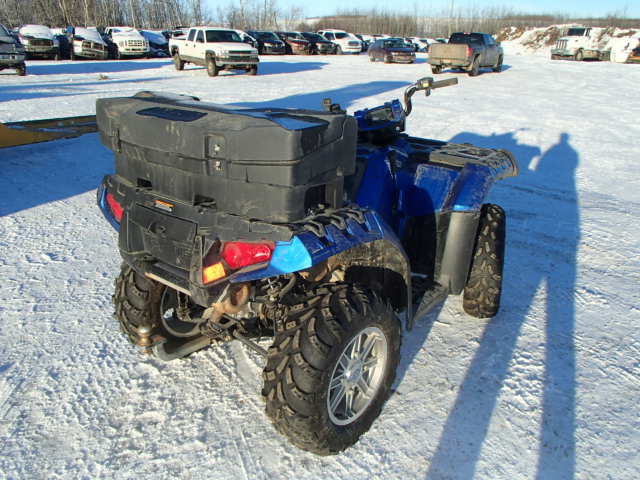 4XAZN5EA7DA067516 - 2013 POLARIS SPORTSMAN BLUE photo 4