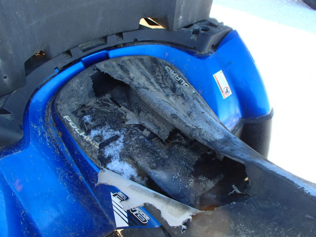 4XAZN5EA7DA067516 - 2013 POLARIS SPORTSMAN BLUE photo 6