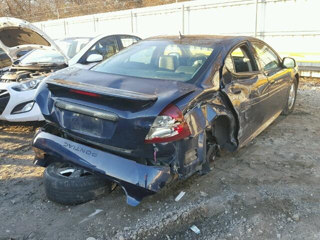 2G2WP552571173304 - 2007 PONTIAC GRAND PRIX BLUE photo 4