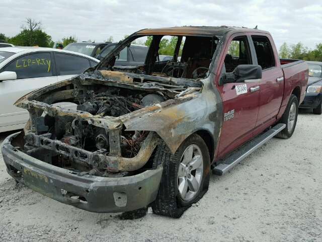 1C6RR7LM7FS543841 - 2015 RAM RAM TRUCK RED photo 2