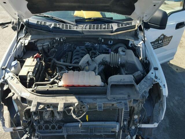 1FTEX1CF0FKD43296 - 2015 FORD F150 SUPER WHITE photo 7