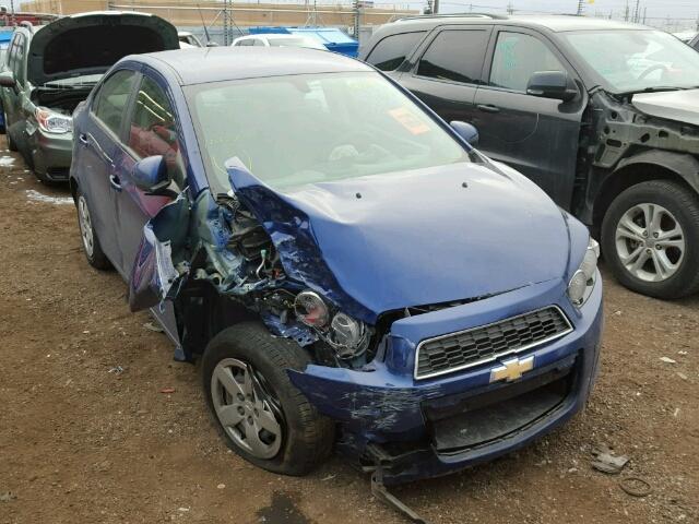 1G1JA5SH4E4172090 - 2014 CHEVROLET SONIC LS BLUE photo 1