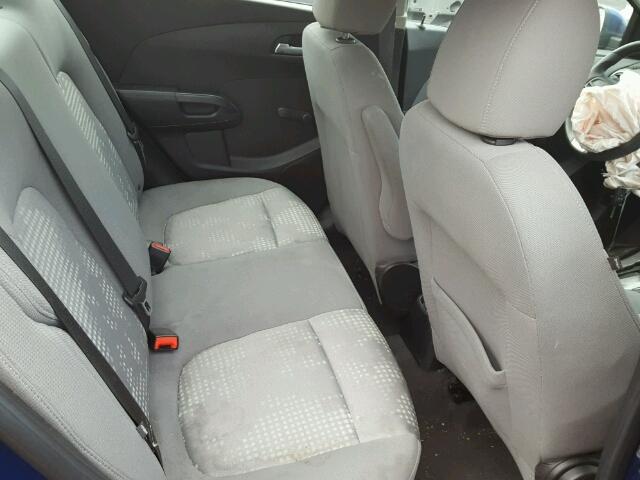 1G1JA5SH4E4172090 - 2014 CHEVROLET SONIC LS 蓝色 照片 6