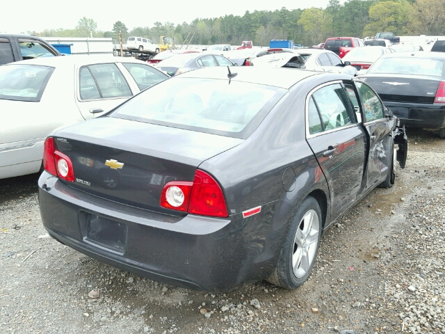 1G1ZB5E10BF236348 - 2011 CHEVROLET MALIBU LS ნაცრისფერი ფოტო 4