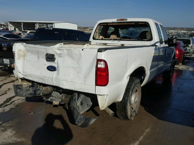 1FTSX205X8EB94904 - 2008 FORD F250 SUPER WHITE photo 4