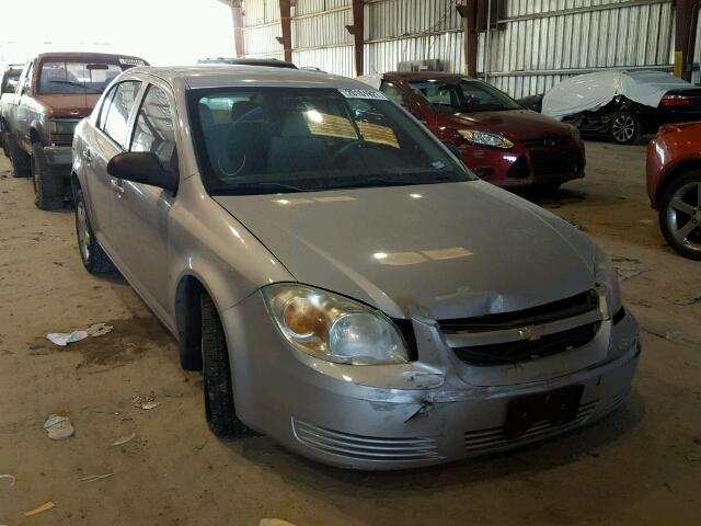 1G1AK55F367618768 - 2006 CHEVROLET COBALT LS SILVER photo 1