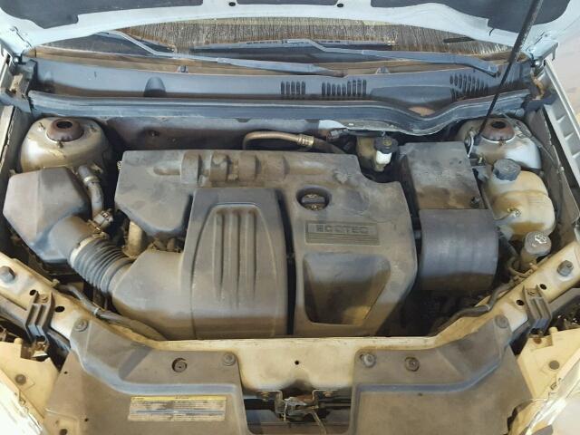 1G1AK55F367618768 - 2006 CHEVROLET COBALT LS SILVER photo 7