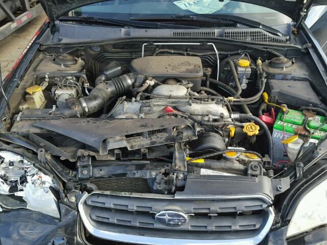 4S4BP62C277306385 - 2007 SUBARU LEGACY OUT BLACK photo 7