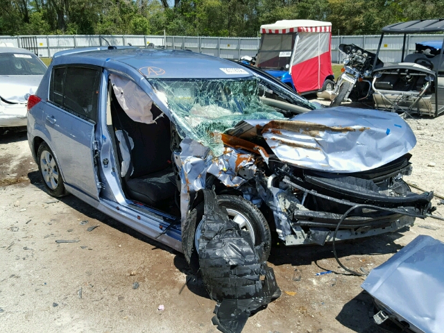 3N1BC1CP3BL492031 - 2011 NISSAN VERSA S/SL BLUE photo 1