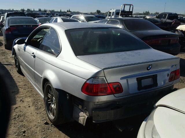 WBSBL934X3JR20969 - 2003 BMW M3 SILVER photo 3