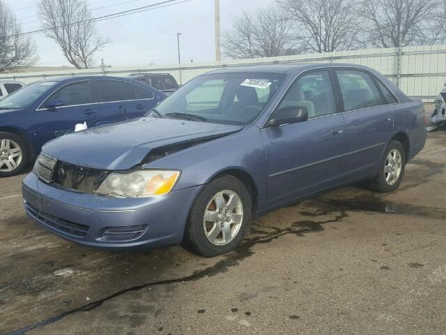 4T1BF28B7YU065226 - 2000 TOYOTA AVALON XL BLUE photo 2