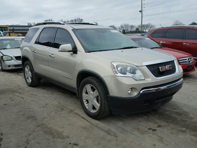 1GKER23748J199788 - 2008 GMC ACADIA SLT Qəhvəyi foto 1