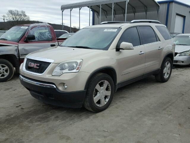 1GKER23748J199788 - 2008 GMC ACADIA SLT TAN photo 2