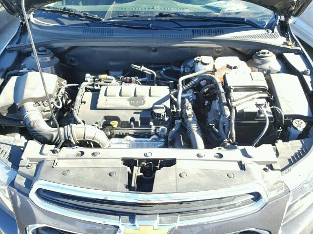 1G1PJ5SB0G7195132 - 2016 CHEVROLET CRUZE LIMI GRAY photo 7