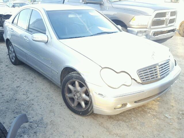 WDBRF61J41F126195 - 2001 MERCEDES-BENZ C 240 SILVER photo 1