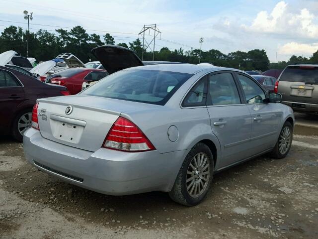 1MEFM42125G609681 - 2005 MERCURY MONTEGO PR 银色 照片 4
