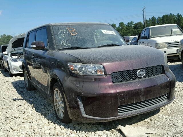 JTLKE50E491091286 - 2009 TOYOTA SCION XB ბურგუნდია ფოტო 1