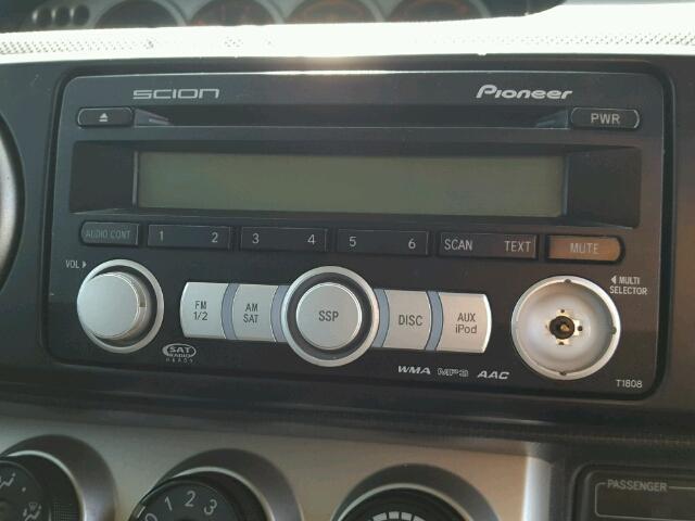 JTLKE50E491091286 - 2009 TOYOTA SCION XB ბურგუნდია ფოტო 10