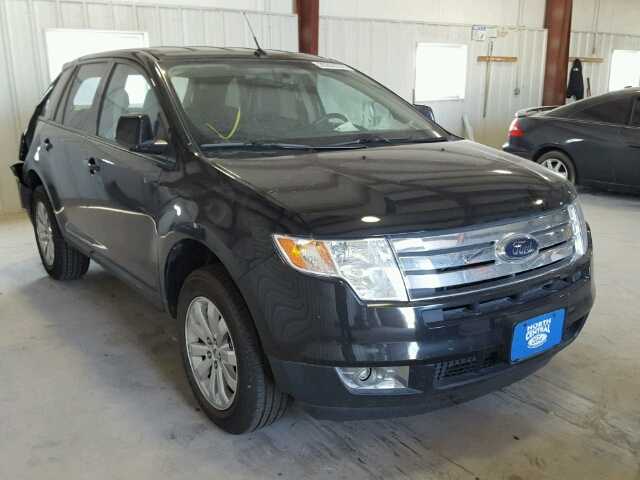 2FMDK3JC8ABB23854 - 2010 FORD EDGE SEL BLACK photo 1