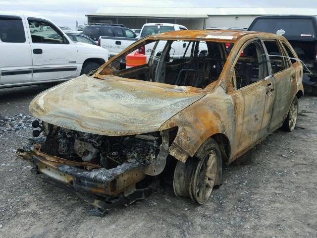 2FMDK3GC0CBA61005 - 2012 FORD EDGE SE BURN photo 2