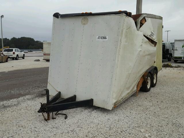 CW182WC20699S - 1991 WELLS CARGO TRAILER WHITE photo 3