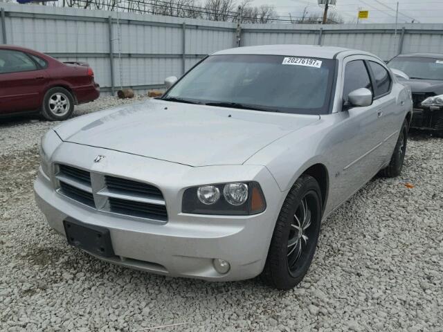 2B3CA3CV0AH206940 - 2010 DODGE CHARGER SX SILVER photo 2