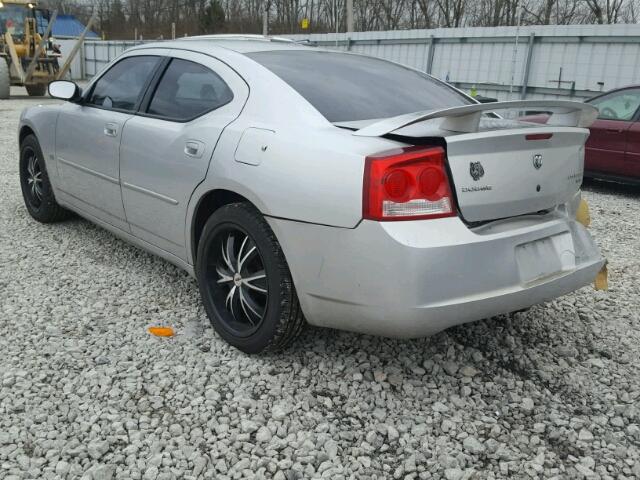 2B3CA3CV0AH206940 - 2010 DODGE CHARGER SX SILVER photo 3