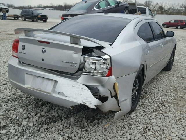 2B3CA3CV0AH206940 - 2010 DODGE CHARGER SX SILVER photo 4