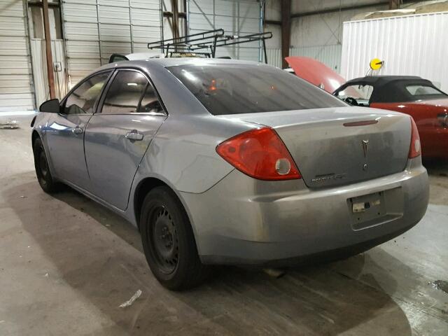 1G2ZF57B984208428 - 2008 PONTIAC G6 VALUE L GRAY photo 3