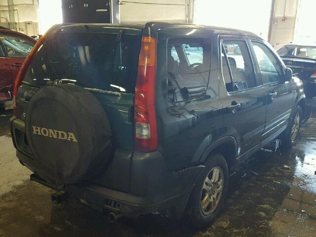 SHSRD78893U118674 - 2003 HONDA CR-V EX GREEN photo 4