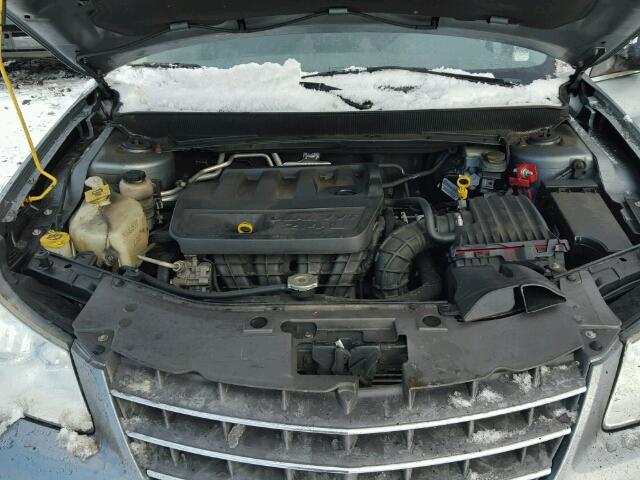 1C3LC46KX7N611160 - 2007 CHRYSLER SEBRING SILVER photo 7