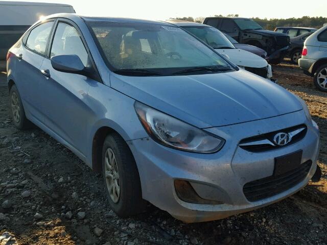 KMHCT4AE7CU047055 - 2012 HYUNDAI ACCENT GLS BLUE photo 1