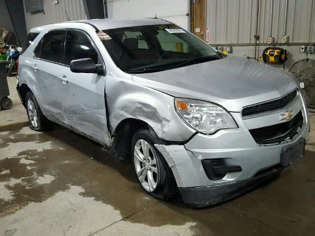 2GNALBEK1D6252457 - 2013 CHEVROLET EQUINOX LS SILVER photo 1