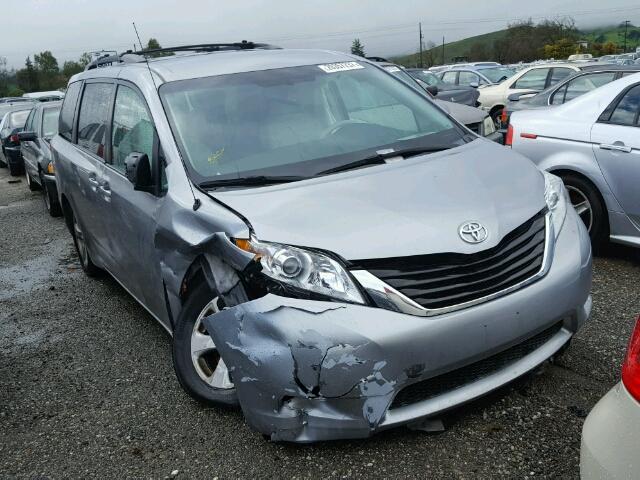 5TDKK3DC9CS275148 - 2012 TOYOTA SIENNA LE GRAY photo 1