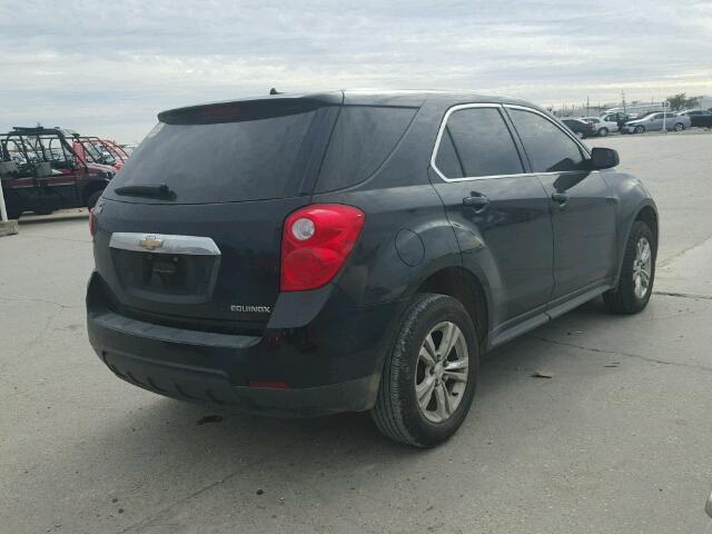 2GNALBEK5D6348351 - 2013 CHEVROLET EQUINOX BLACK photo 4