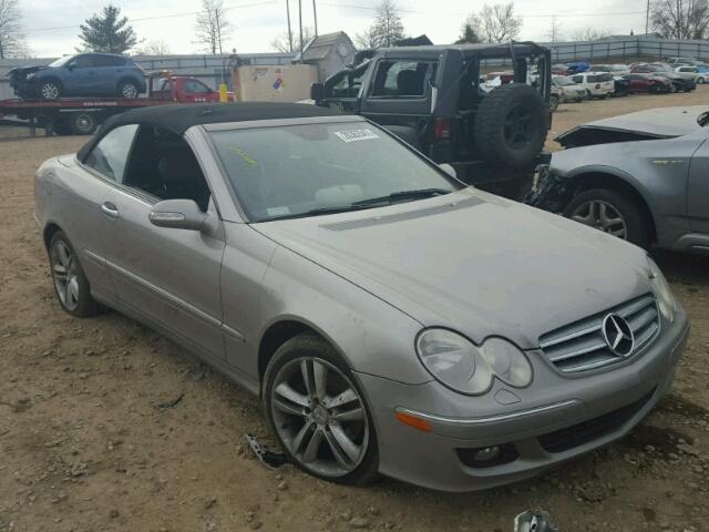 WDBTK56G66T057544 - 2006 MERCEDES-BENZ CLK 350 SILVER photo 1