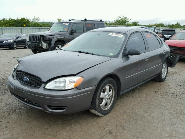 1FAFP53U55A284265 - 2005 FORD TAURUS SE GRAY photo 2