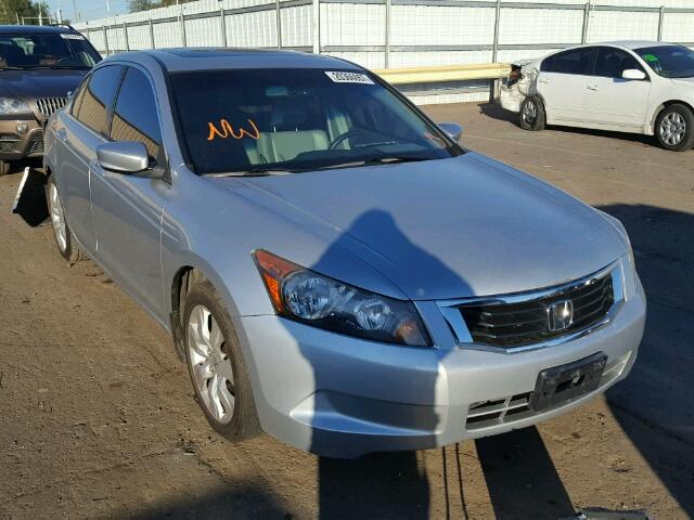 JHMCP26898C030981 - 2008 HONDA ACCORD EXL SILVER photo 1