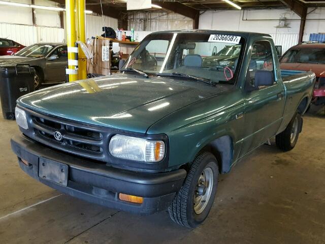 4F4CR12A4RTM60831 - 1994 MAZDA B2300 GREEN photo 2