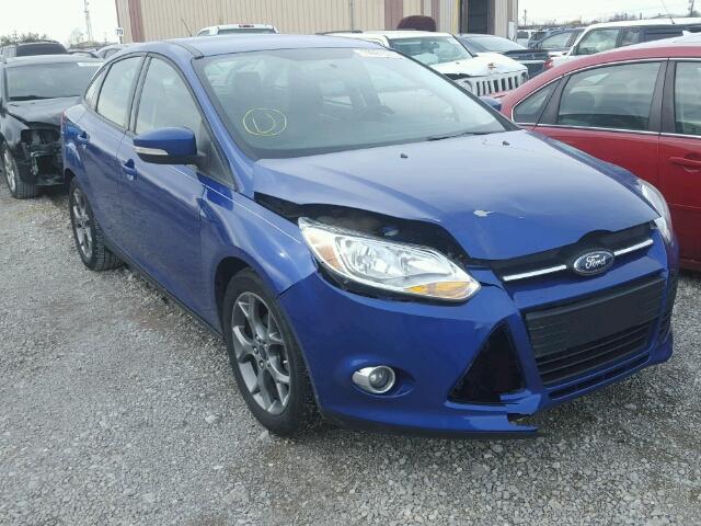 1FAHP3K21CL427811 - 2012 FORD FOCUS SE BLUE photo 1