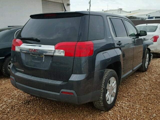 2CTALMEC4B6379024 - 2011 GMC TERRAIN SL GRAY photo 4