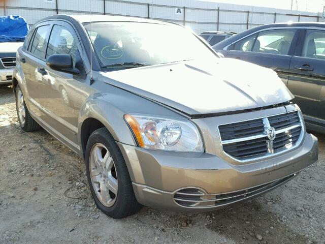 1B3HB48B67D312726 - 2007 DODGE CALIBER SX GOLD photo 1