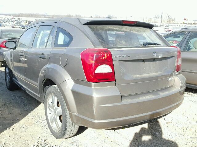 1B3HB48B67D312726 - 2007 DODGE CALIBER SX GOLD photo 3