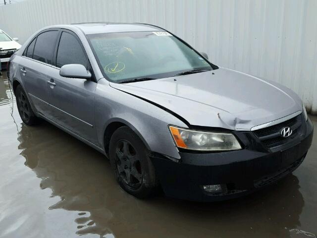 5NPEU46F16H150613 - 2006 HYUNDAI SONATA GLS GRAY photo 1