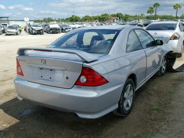 1HGEM22964L032295 - 2004 HONDA CIVIC EX SILVER photo 4