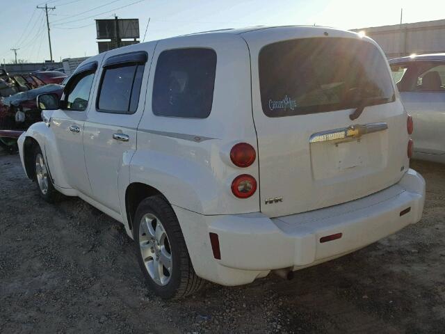 3GNDA23DX7S549241 - 2007 CHEVROLET HHR LT WHITE photo 3