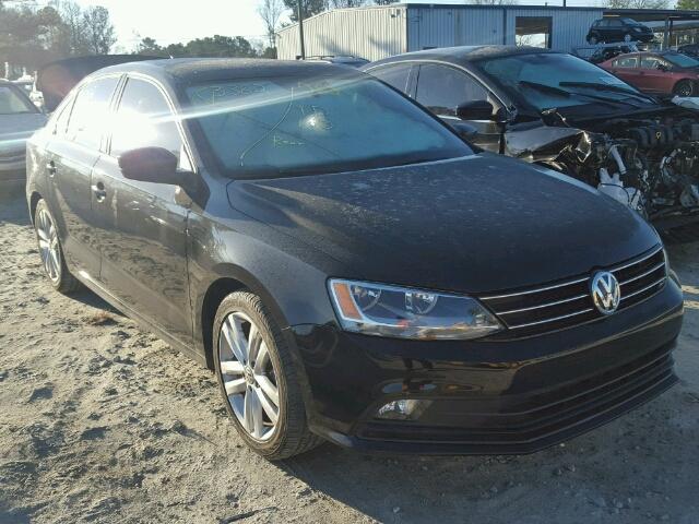 3VWD17AJ9GM259279 - 2016 VOLKSWAGEN JETTA SPOR BLACK photo 1