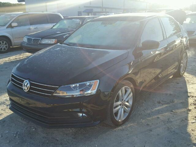 3VWD17AJ9GM259279 - 2016 VOLKSWAGEN JETTA SPOR BLACK photo 2