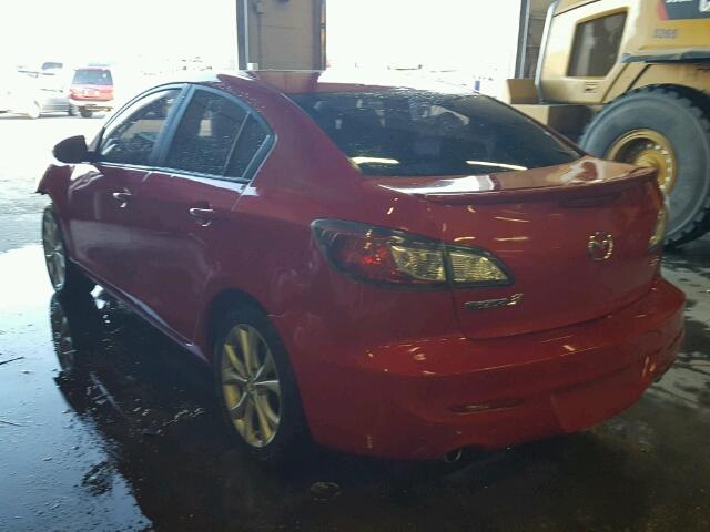 JM1BL1S56A1225226 - 2010 MAZDA 3 S RED photo 3