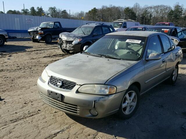 3N1CB51D63L712447 - 2003 NISSAN SENTRA XE/ TAN photo 2